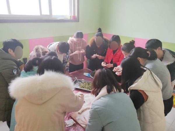 “情暖冬至，爱满星儿”瑞曼语训2018冬至美食活动